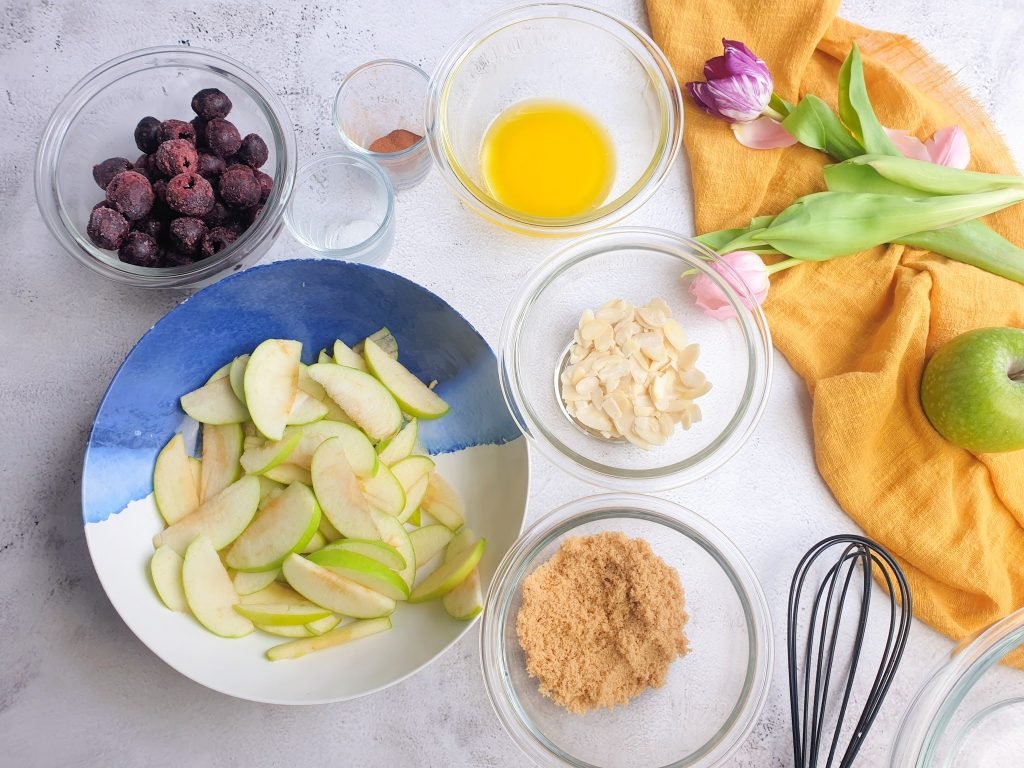 Cherry Almond Galette Ingredients