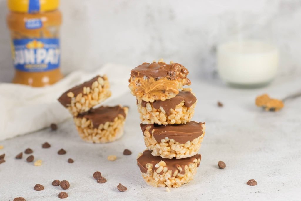 Chocolate Peanut Butter Rice Krispies Treats