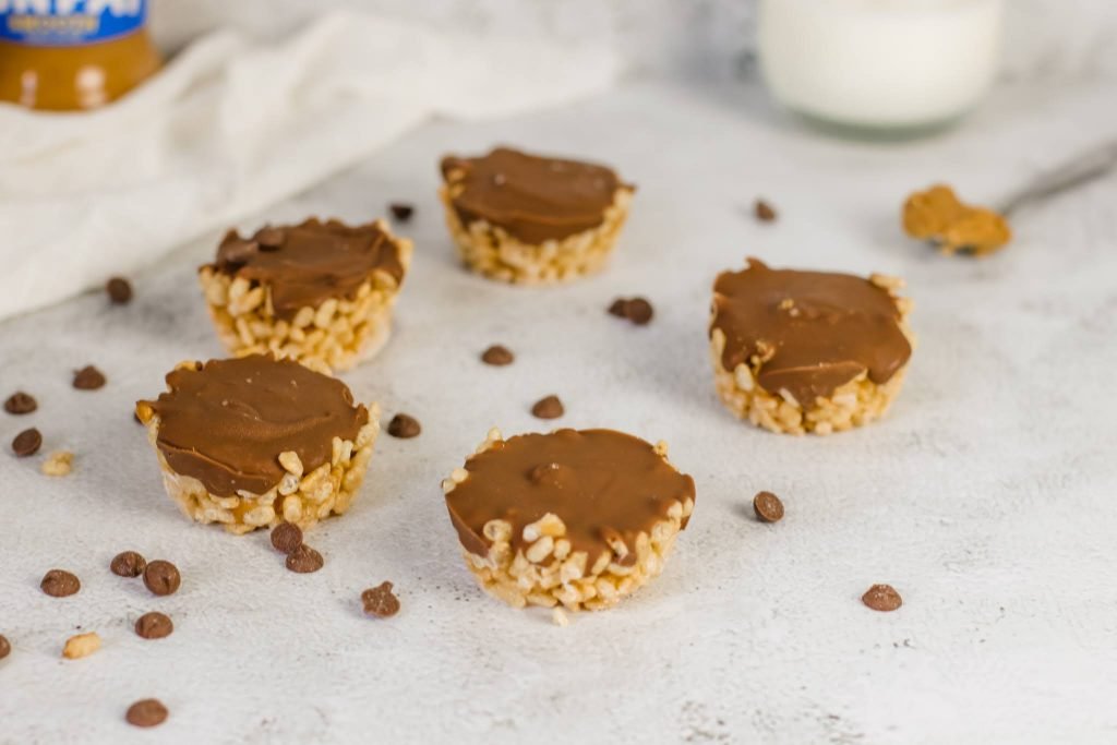 Chocolate Peanut Butter Rice Krispies Treats