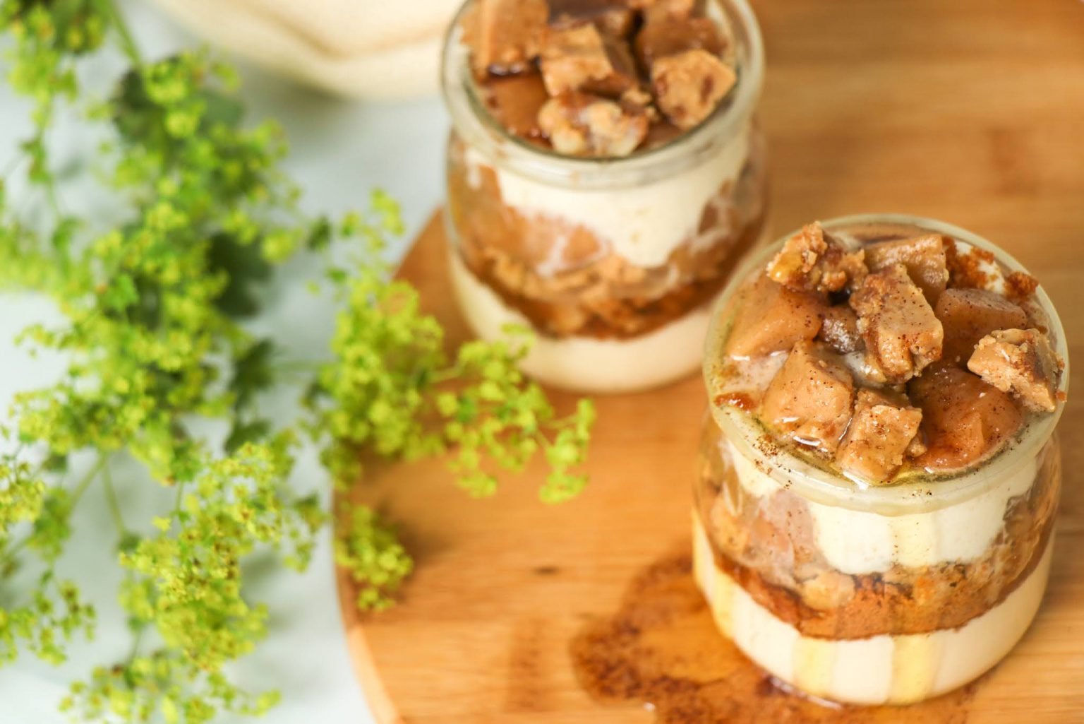 Apple Pie French Parfait Recipe Niola Blooms