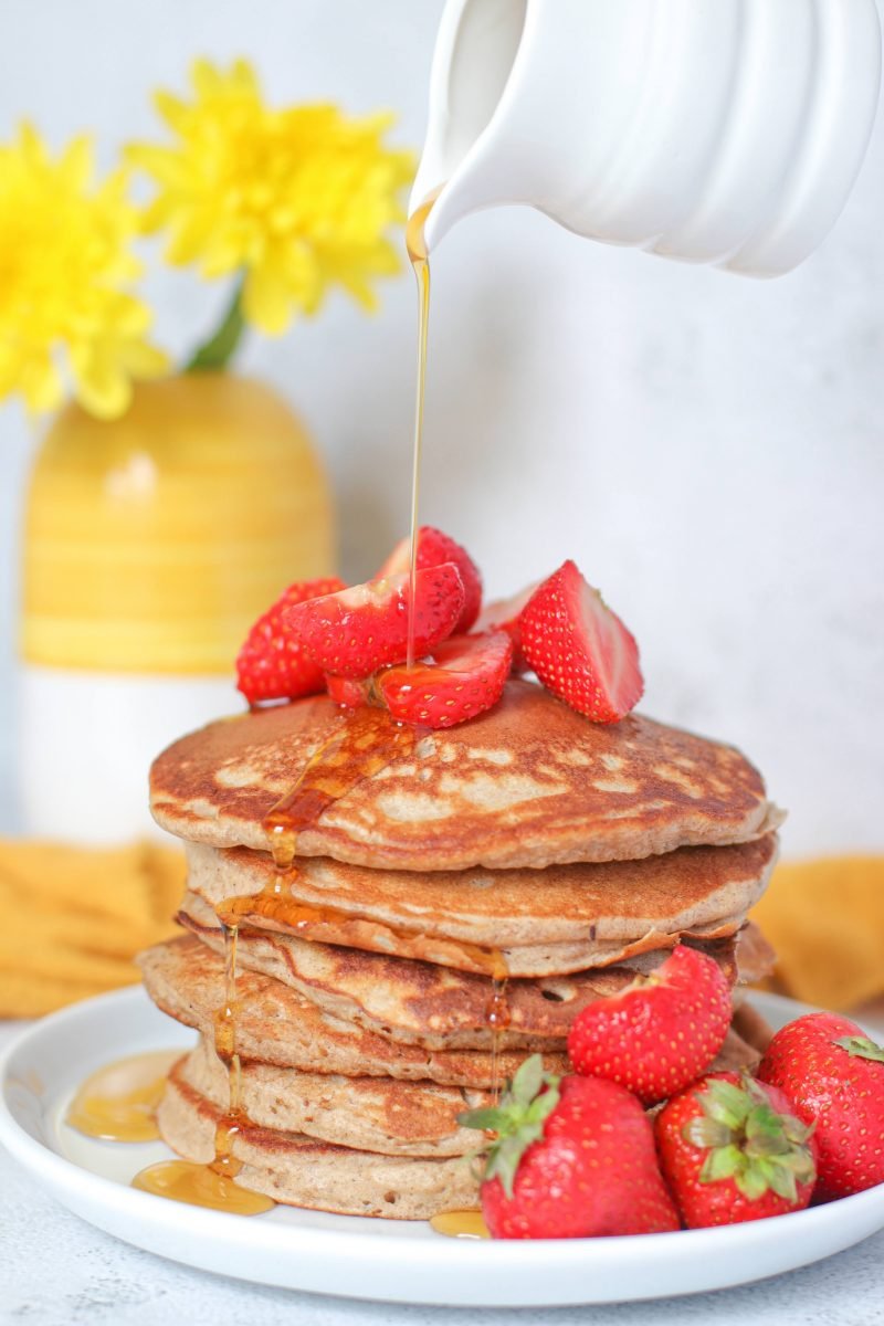 Fluffy Buckwheat Pancake Recipe - Niola Blooms