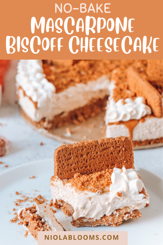 no-bake biscoff cheesecake